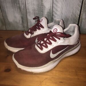 Nike Mens Free Trainer V7 Sneakers Mens 9.5 Alabama Crimson Tide Red AA0881-603